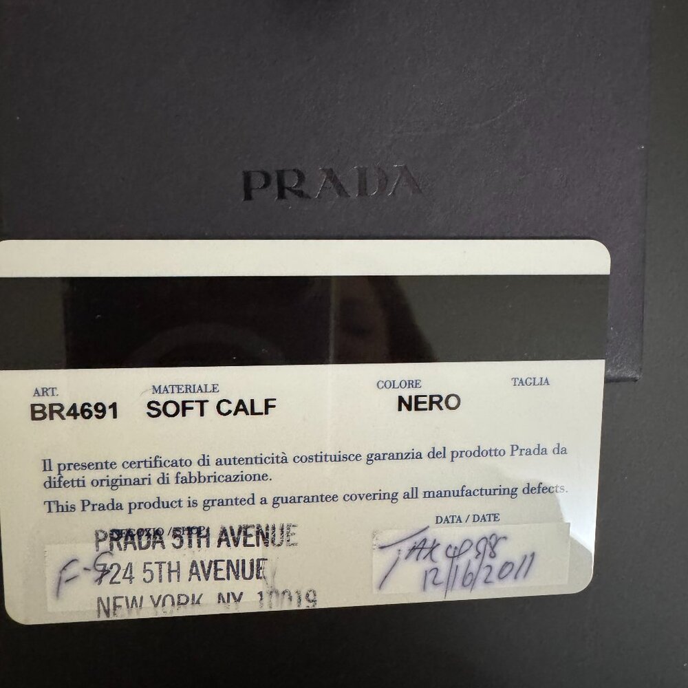 Prada Black Satchel - Picture 8 of 8